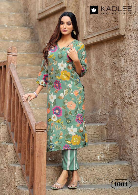 Kadlee rangoli coord set Kurti market near me